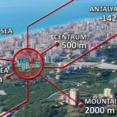 Luxury New Apartment In Alanya Lejlighed Mahmutlar